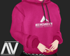 * EIGER hoodie pink F