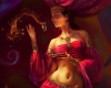 Painting-Bellydance Red
