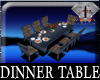 {CW}DINNER TABLE