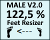 Feet Scaler 122,5% V2.0