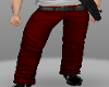 Aster Red Pant Grey Belt