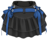 Amie Blk &Ble Skirt