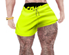 Green Beach Shorts