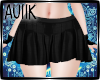 A| PleatedSkirt Black