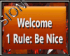 SIO- One Rule Sign