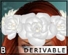 DRV Rose Wreath Headband