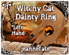 *jf* Witchy Cat Dainty L