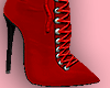 E* Red Christmas Boots