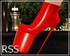 RSS DEV LULLA RED BOOTS
