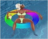 Rainbow Pool Floater