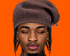 Red Slouched Beanie