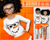 LilMiss SnowGirl Sweater
