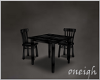 Black Sitting Table