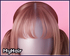 emily blonde + bangs
