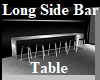Long Side Bar Table