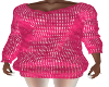 Krisp Pink Sweater Dress