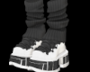 whitenblack sockboots