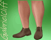 Brown Deerskin Boots