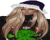 Green Santa Hat + Hair