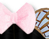 Pink Sequin Bow