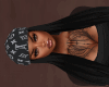 3R Bandana+Hair Black