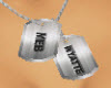 [FL] MEBS DOGTAG SILVER