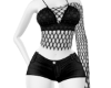 Denim black set