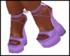 Bedroom Heels Purple