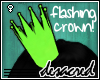 |D| Lime Green Crown