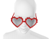 Red Heart Shaped Sunnies
