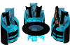 blu elegance aqua seats