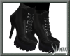Black Laced Boots