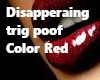 Disapperaing Red Color