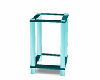 End Table in Teal