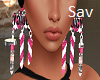 Juicy Pink Earrings