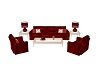 [CS] Red Sofa Set
