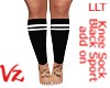 LLT Blk Sport Knee sock