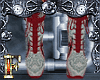 Red Python Boots