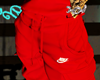 ♥NY JOGGERS RED