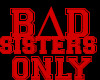 BAD SISTERS DRESS RED/BF