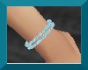 Ice blue dmd bracelet