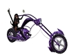 SOS Purple Silk Chopper