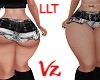 LLT BlkWht Mini Skirt