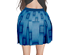 blue skirt