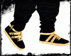 〆 Black & Gold Shoes M