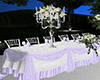 Wedding Head Table Lilac