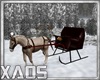 hors and sleigh