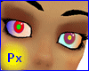 Px Head w/2-colors eyes