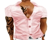 Knight-Muscle pink Shirt