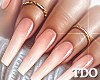 Ombre Nails | Gold DRV